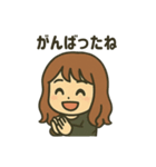 【しんぷる】おんなのこイラスト②（個別スタンプ：21）