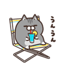 ボンレス猫 夏（個別スタンプ：9）