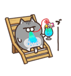 ボンレス猫 夏（個別スタンプ：14）