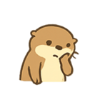 ぐでぐでカワウソの日常（個別スタンプ：6）