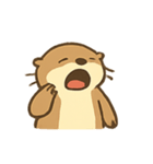 ぐでぐでカワウソの日常（個別スタンプ：8）