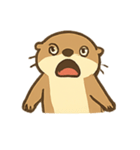 ぐでぐでカワウソの日常（個別スタンプ：16）
