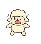 もふもふ羊の大暴走（個別スタンプ：5）