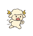 もふもふ羊の大暴走（個別スタンプ：6）