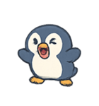 おしりペンギン大暴走（個別スタンプ：21）