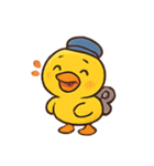 ゼンマイアヒル出動（個別スタンプ：1）