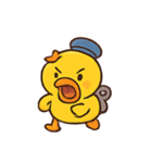 ゼンマイアヒル出動（個別スタンプ：4）