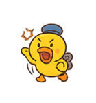 ゼンマイアヒル出動（個別スタンプ：8）