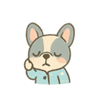 パジャマフレンチブル 心地良い夜（個別スタンプ：2）