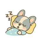 パジャマフレンチブル 心地良い夜（個別スタンプ：3）