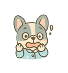 パジャマフレンチブル 心地良い夜（個別スタンプ：5）