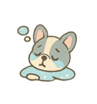 パジャマフレンチブル 心地良い夜（個別スタンプ：8）