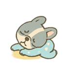 パジャマフレンチブル 心地良い夜（個別スタンプ：9）