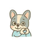 パジャマフレンチブル 心地良い夜（個別スタンプ：10）