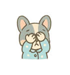 パジャマフレンチブル 心地良い夜（個別スタンプ：11）