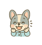 パジャマフレンチブル 心地良い夜（個別スタンプ：15）