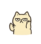 なまけ猫王 メオバ（個別スタンプ：5）