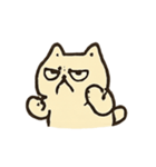 なまけ猫王 メオバ（個別スタンプ：6）