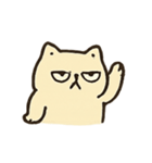 なまけ猫王 メオバ（個別スタンプ：7）