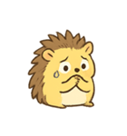 ガラスのハートハリネズミ（個別スタンプ：2）