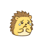 ガラスのハートハリネズミ（個別スタンプ：3）