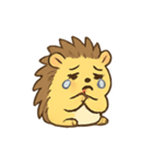 ガラスのハートハリネズミ（個別スタンプ：4）