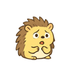 ガラスのハートハリネズミ（個別スタンプ：5）