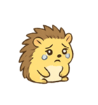 ガラスのハートハリネズミ（個別スタンプ：7）