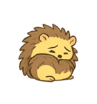 ガラスのハートハリネズミ（個別スタンプ：8）