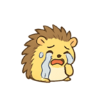 ガラスのハートハリネズミ（個別スタンプ：10）