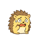 ガラスのハートハリネズミ（個別スタンプ：11）
