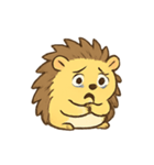 ガラスのハートハリネズミ（個別スタンプ：12）