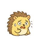 ガラスのハートハリネズミ（個別スタンプ：14）