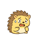 ガラスのハートハリネズミ（個別スタンプ：15）