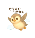 ふわふわもこもこのペンギン スタンプ（個別スタンプ：12）