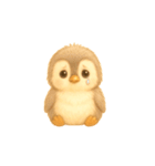 ふわふわもこもこのペンギン スタンプ（個別スタンプ：16）