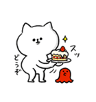 話し合いに便利。毎日使える脱力ねこ(更新)（個別スタンプ：8）
