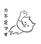 話し合いに便利。毎日使える脱力ねこ(更新)（個別スタンプ：25）