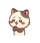 令和版の猫cat character stamps！（個別スタンプ：3）