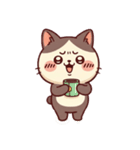 令和版の猫cat character stamps！（個別スタンプ：8）