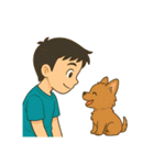 小学生低学年の日常（1）（個別スタンプ：10）