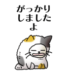 猫頭巾01（三毛）（個別スタンプ：12）
