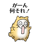猫頭巾01（茶白）（個別スタンプ：10）