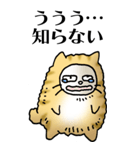 猫頭巾01（茶白）（個別スタンプ：35）