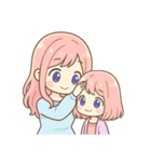 ずっと使える！パステルVerぴょんこ先輩（個別スタンプ：12）