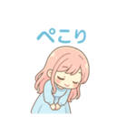 ずっと使える！パステルVerぴょんこ先輩（個別スタンプ：16）