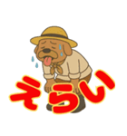 信州 おじさん犬2（個別スタンプ：1）
