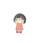 おっとりな可愛い女の子、日常の言葉 02（個別スタンプ：7）