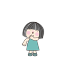 おっとりな可愛い女の子、日常の言葉 02（個別スタンプ：14）