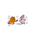 優しいうさぎさん（タイ語4）（個別スタンプ：1）